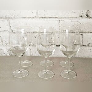 IKEA SVALKA Wine Glass Set of 6 Clear Stemware New in Box
